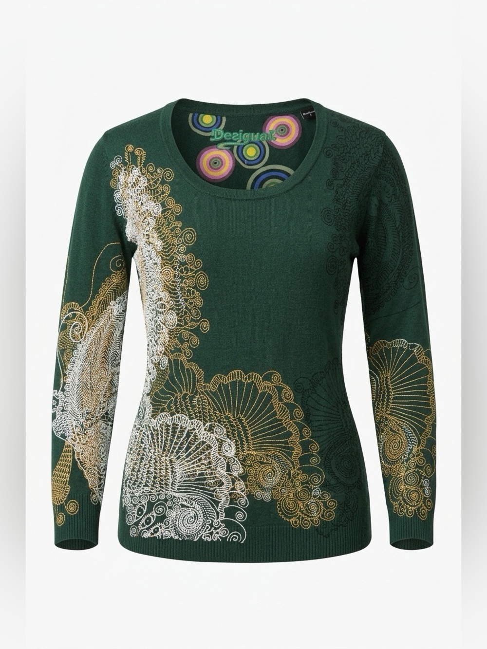 Desigual Mandala Sweater top - size M